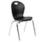 Flash Furniture Advantage Titan Black Student Stack School Chair, 18" ADV-TITAN-18BLK - alternate 6